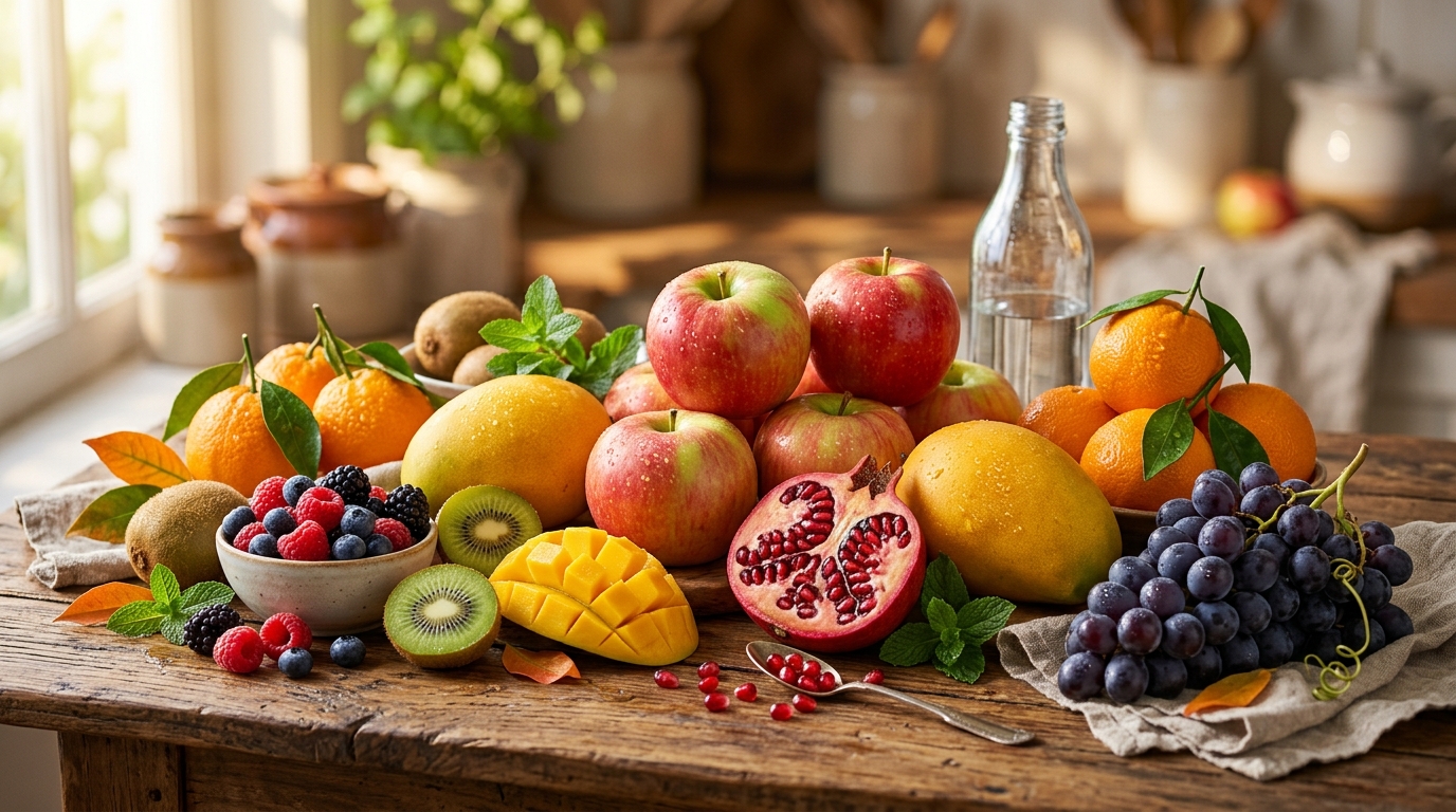 Manohar Fruit Premium Fresh Fruits Array
